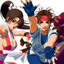 King Of Fighters 2000 Women Fighters Team