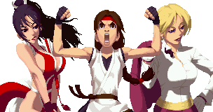 King Of Fighters 94 Women Fighters Team by hes6789 on DeviantArt