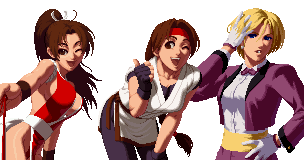 King Of Fighters 2003 Women Fighters Team by hes6789 on DeviantArt