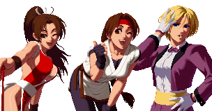 The King of Fighters Neowave, Women Fighters Team: King