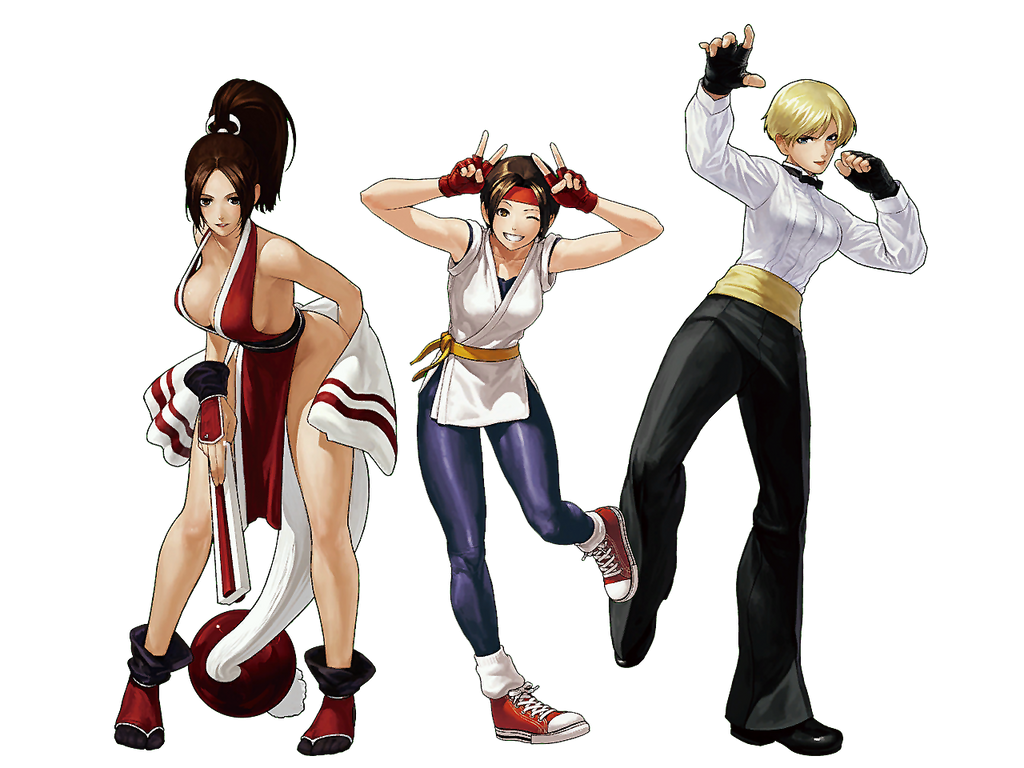 King Of Fighters XI Women Fighters Team by hes6789 on DeviantArt