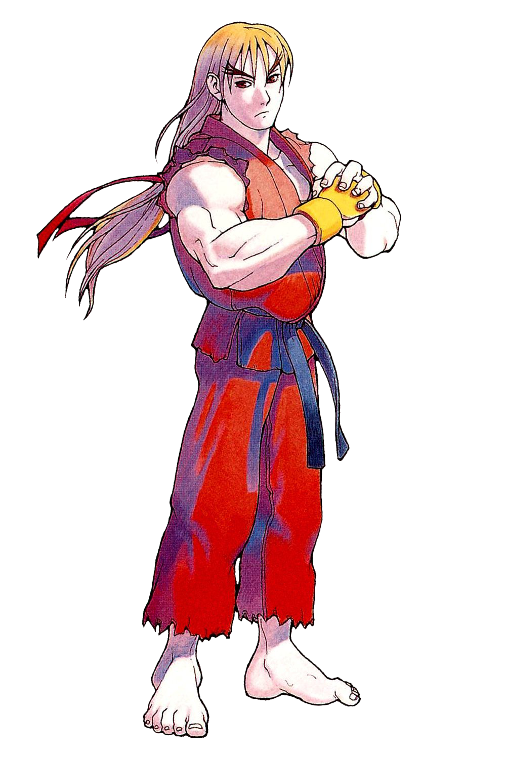 Street Fighter 1 Ken by Hellstinger64 on DeviantArt