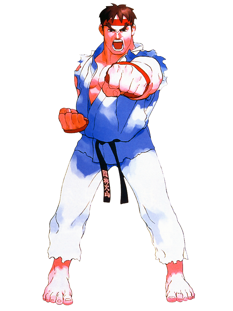 Ryu Street Fighter Alpha #ryu #ryustreetfighter #ryualpha #noob