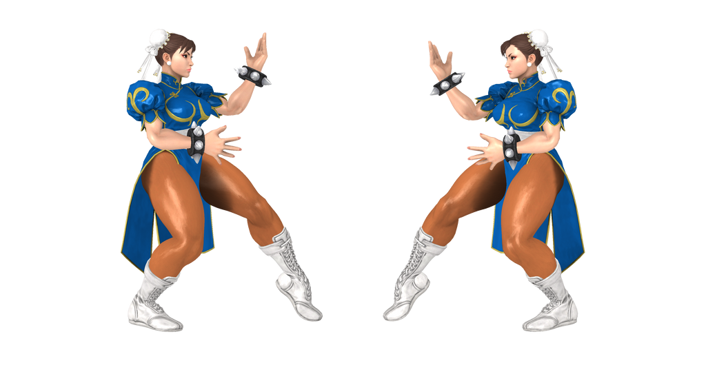 SFV Chun-Li Fight Stance Pose (Download) by hes6789 on DeviantArt.