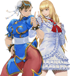 Yasuda Akira (a.k.a AKIMAN) - Chun Li and Lili