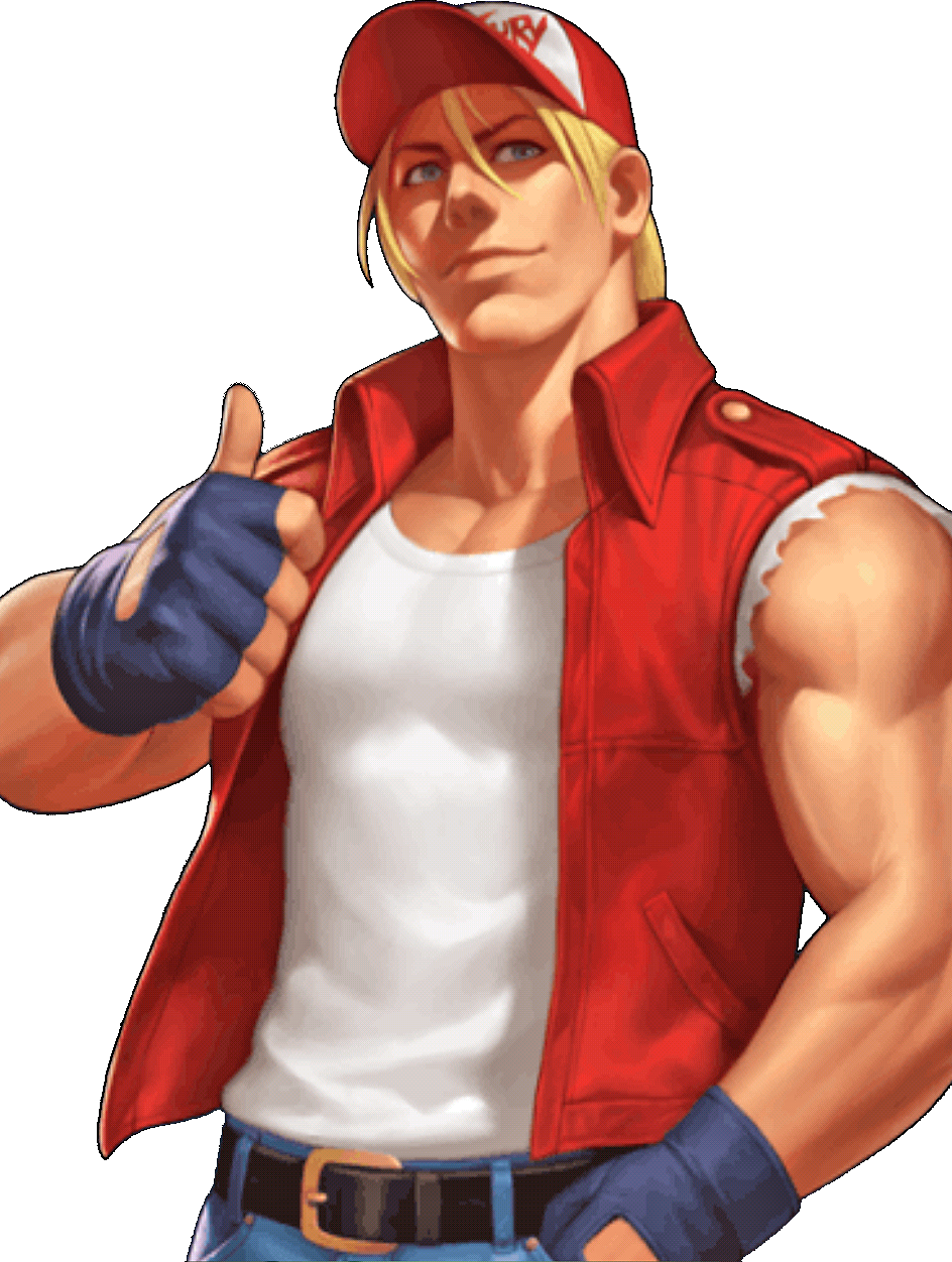 The King Of Fighters '98 - Illustration Sleeve NT - Terry Bogard