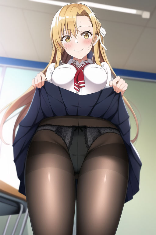 Asuna Panty Flash By MenikraArt On DeviantArt asuna-panty-flash-by-menikraart-on-deviantart