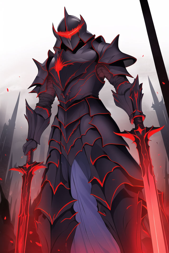 Fantasy Dark Knight by MenikraArt on DeviantArt