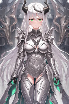 Silver Dragon Knight [Adoptable]
