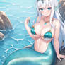 Beautiful Mermaid Princess At the Beach [Open]