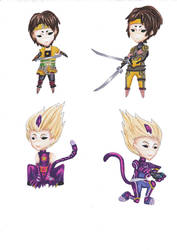 CL Chibi Sets - Ulrich and Odd