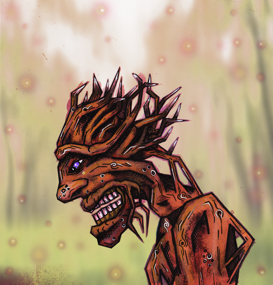 Draw Tree Man Tree Man by Grozlin on DeviantArt