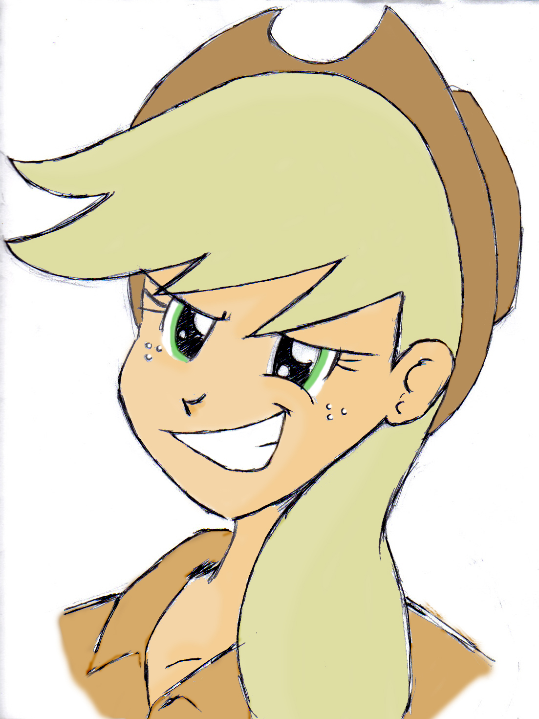 Human Applejack