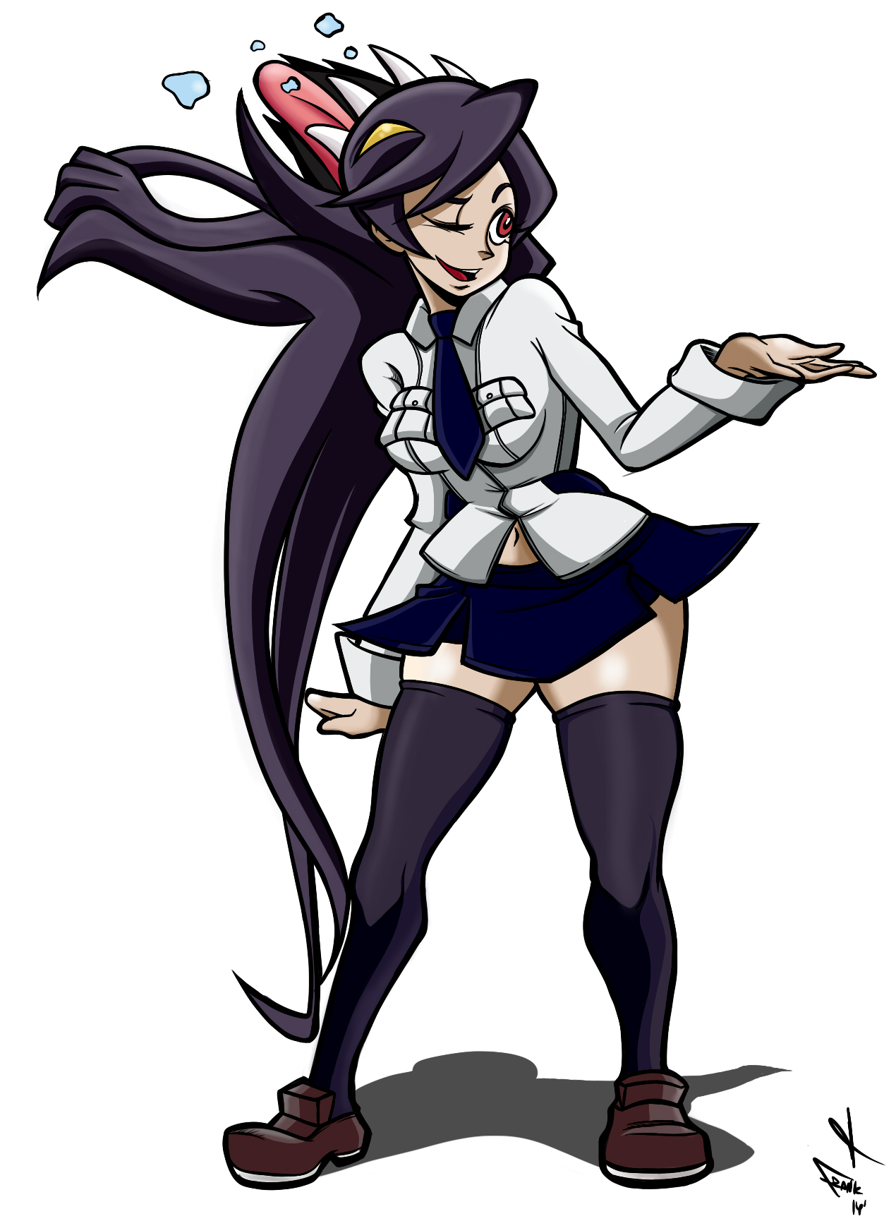 Filia Skullgirls By Frankaraya On Deviantart