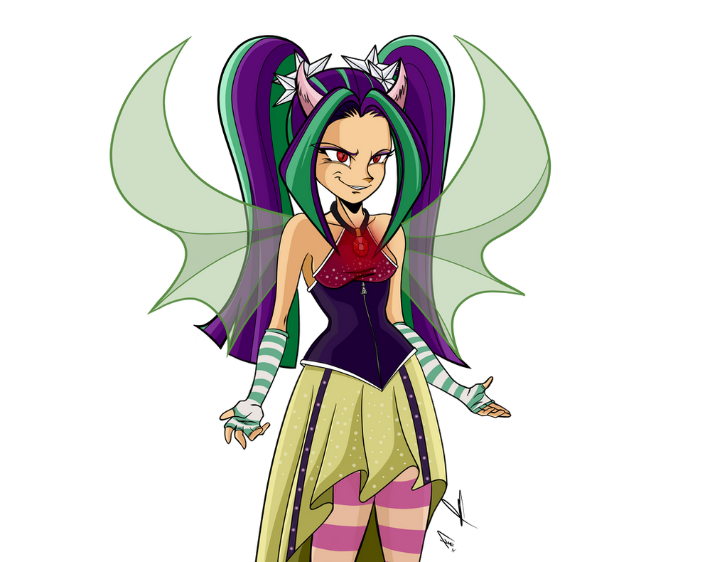 Aria Blaze: Demon form