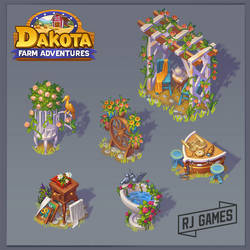 Isometric game assets