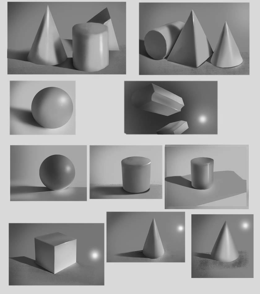 Daily Drawing - Rendering Practice by Quackie101 on DeviantArt