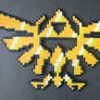 Perler Bead Hylian Crest