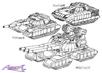 More Tanks and IFV Designs