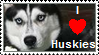 Huskies Stamp