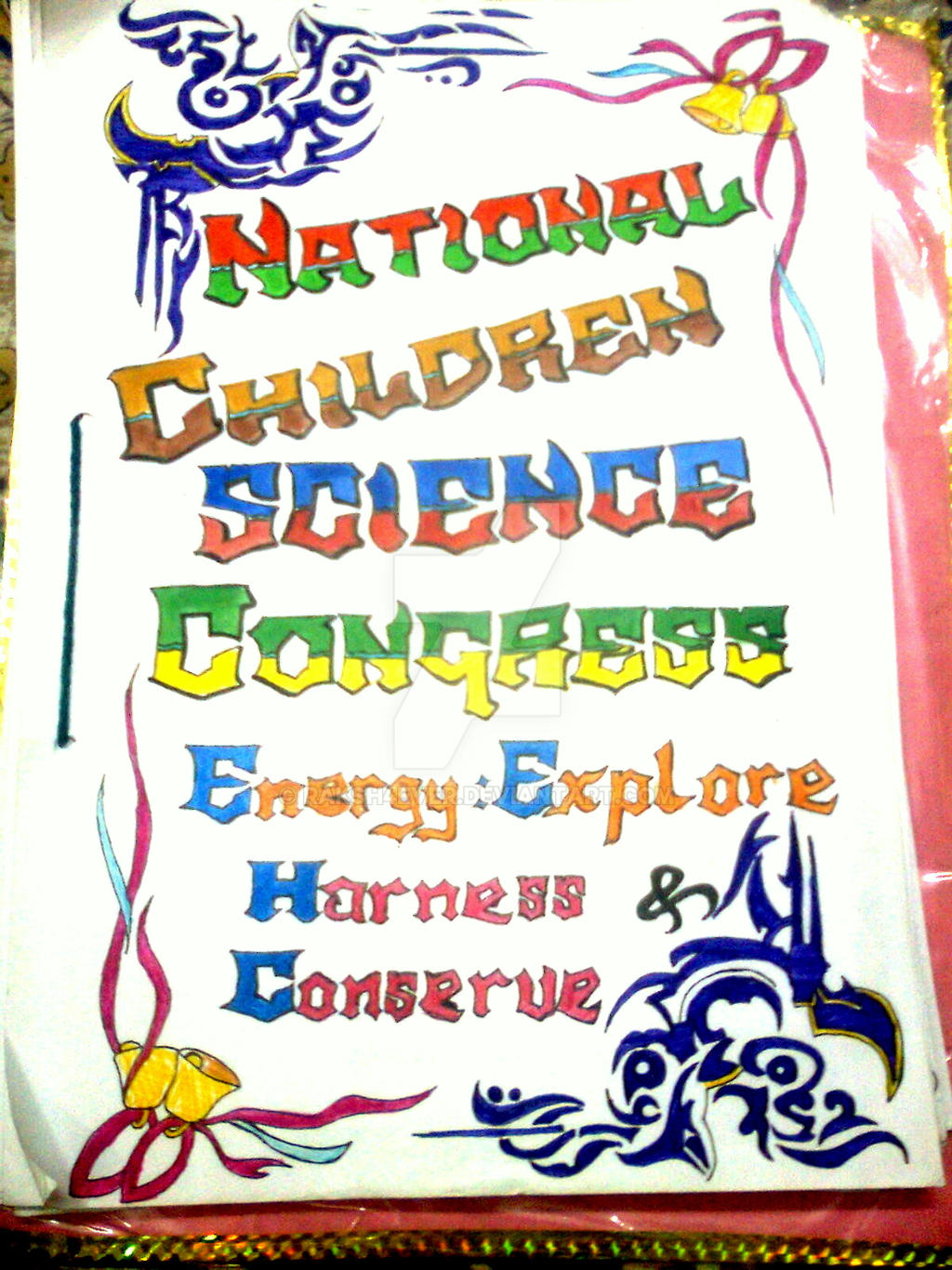 A SCIENCE PROJECT COVER PAGE by Raksh4ever on DeviantArt