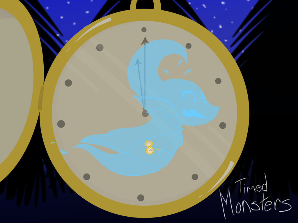 Time Monster Drawing Timed Monsters by InvaderZ24 on DeviantArt