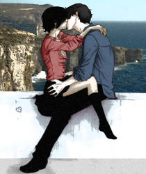 Kiss on the edge