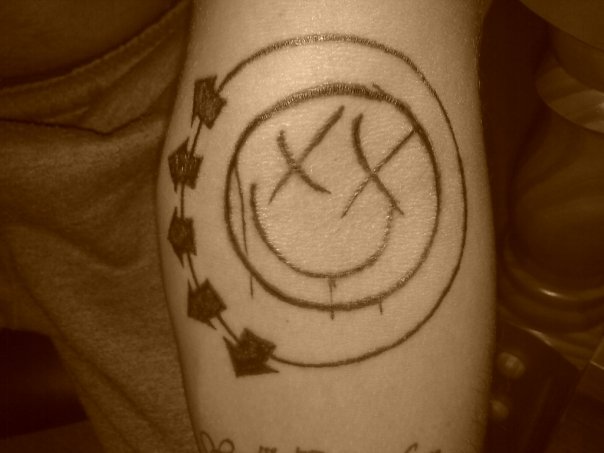 Blink-182 Tattoo by iammoeart on DeviantArt Blink-182 Tattoo by iammoeart on DeviantArt