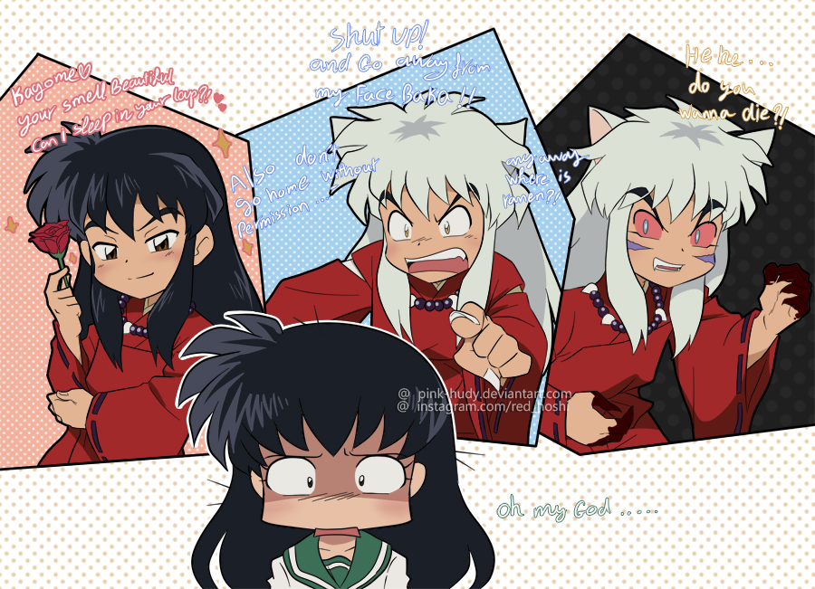 Three characters inuyasha