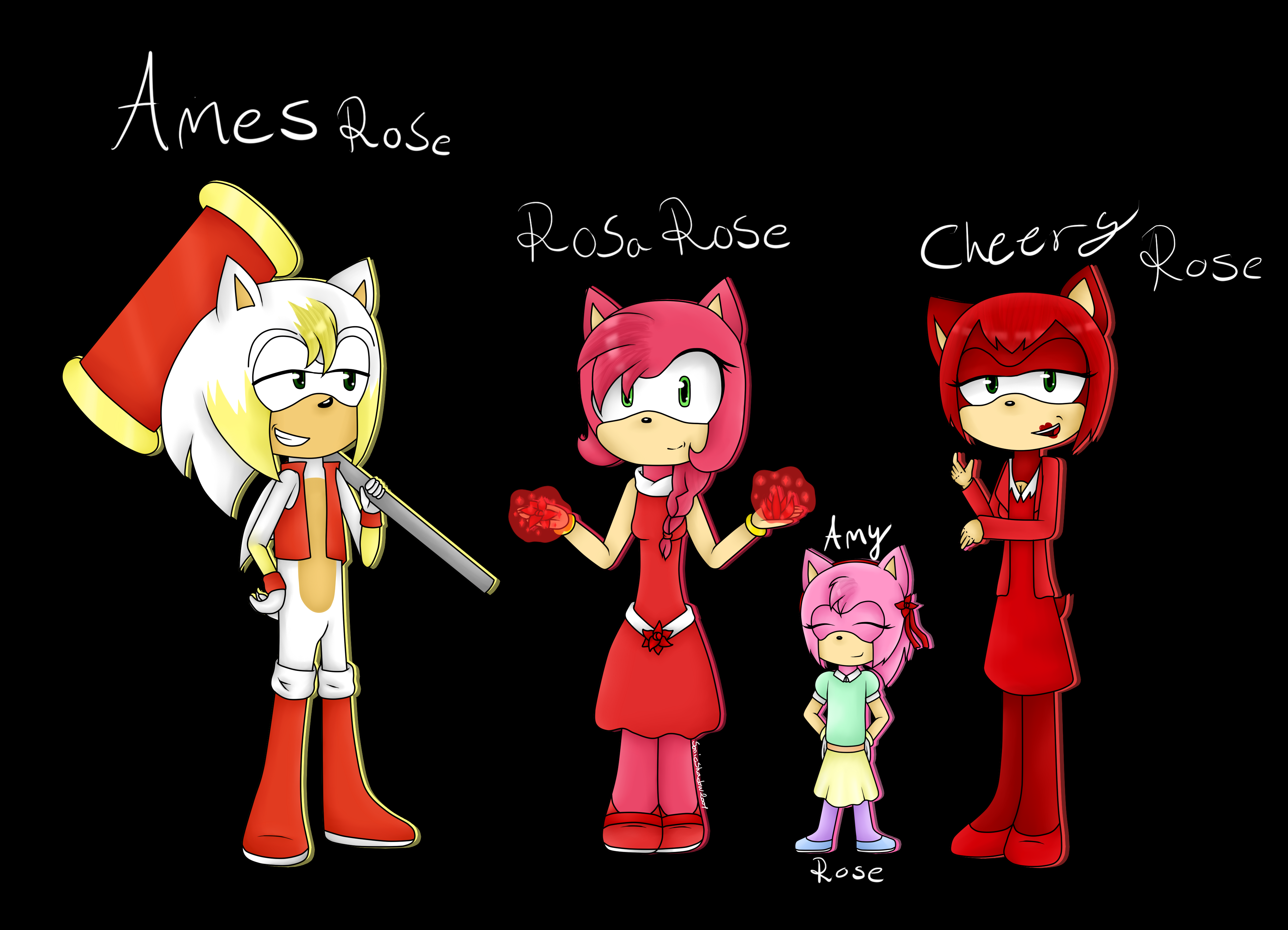 Adam Rey Rosa Character Rose family by Sonicshadow2001 on DeviantArt