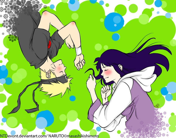 hinata and naruto colour