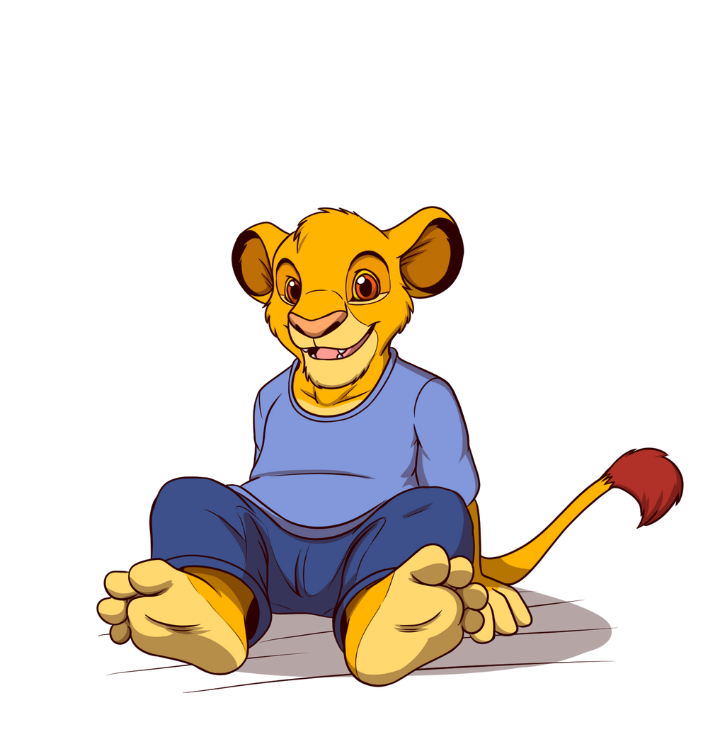 Anthro Simba by ChaosGreiga on DeviantArt