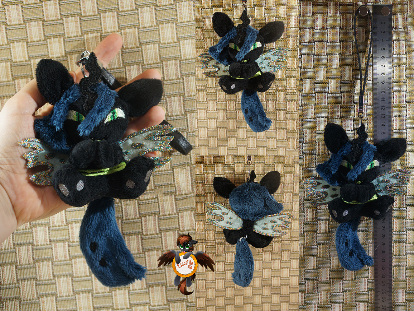 Queen Chrysalis keychain trinket FOR SALE by Essorille