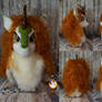 Autumn Blaze kirin fursuit head