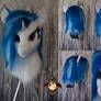 Vinyl Scratch fursuit head