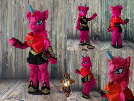 Tempest Shadow antro plushie