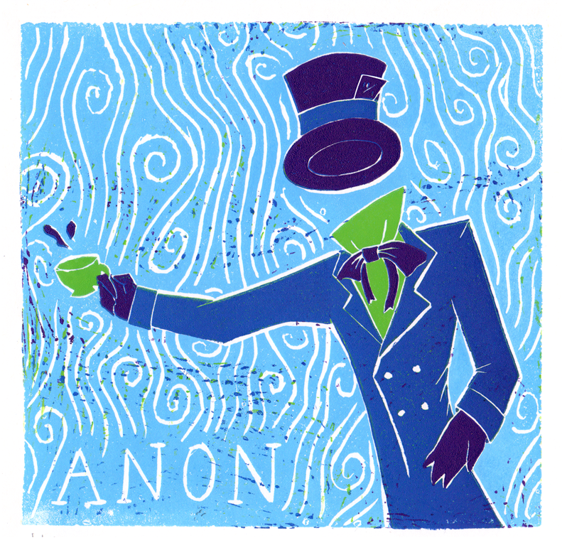 Anonymous in Wonderland- Print