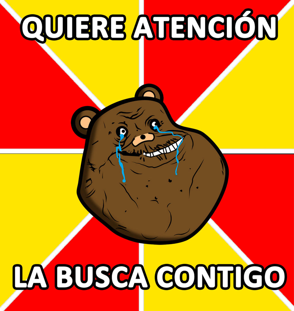 forever alone kuma meme by Fallito93