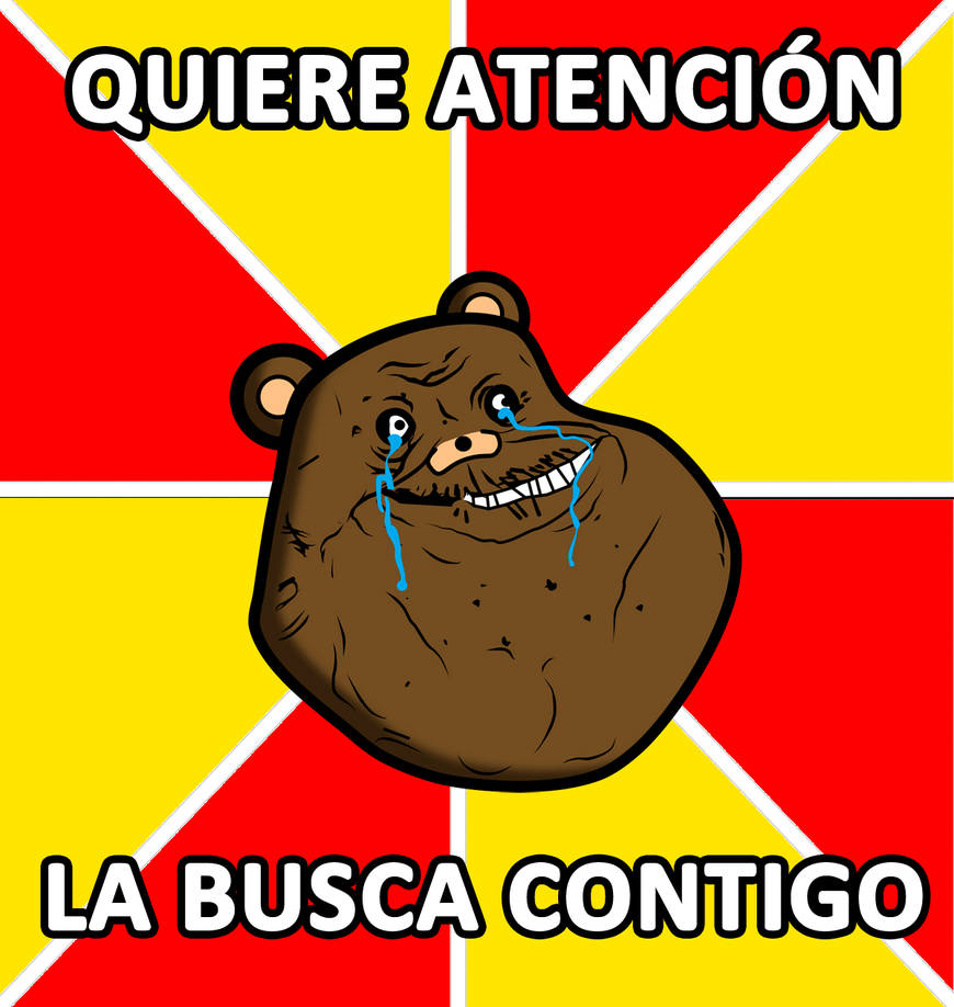 forever alone kuma meme by Fallito93