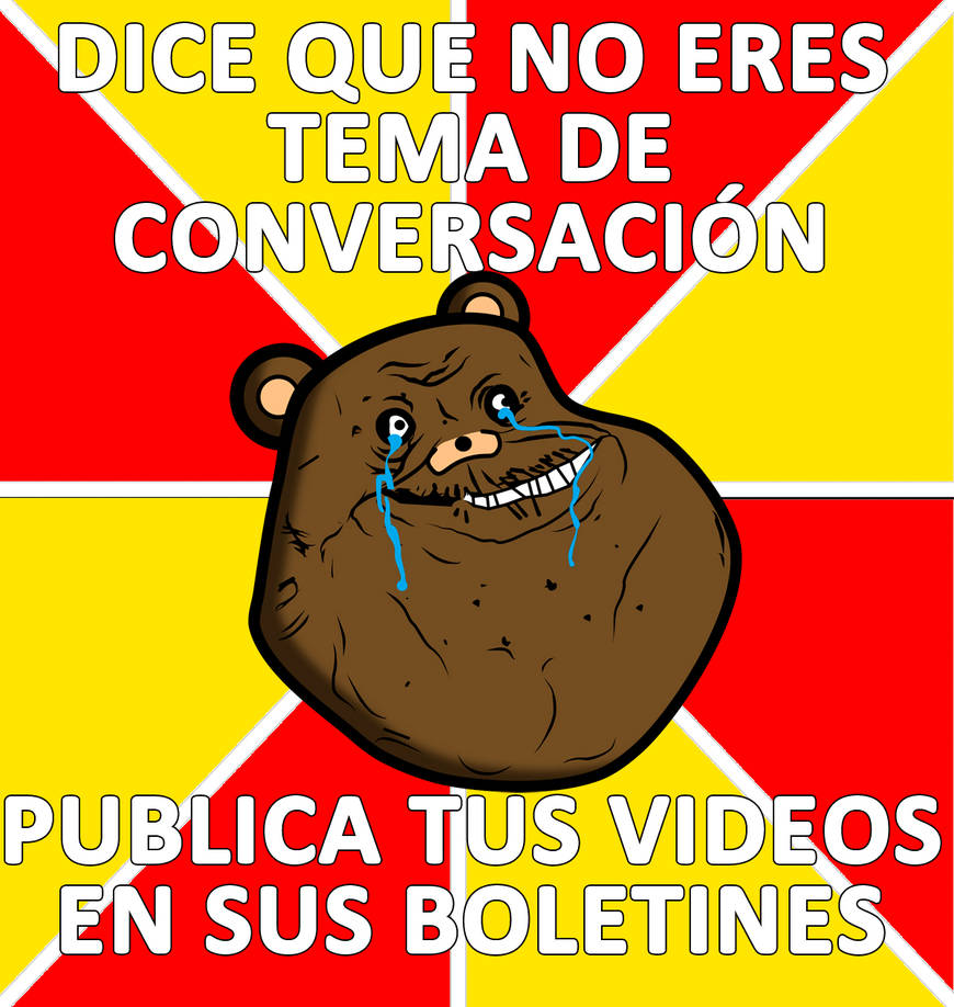 forever alone kuma meme by Fallito93