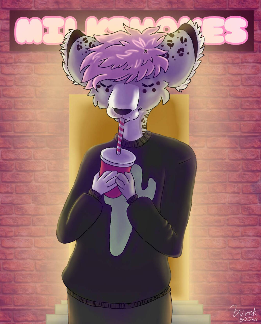 milkshake by cactusVoshkie on DeviantArt