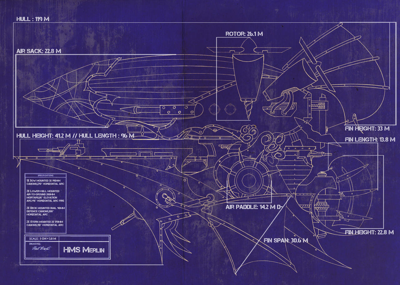 HMS Merlin outer view by Clayman8 on DeviantArt