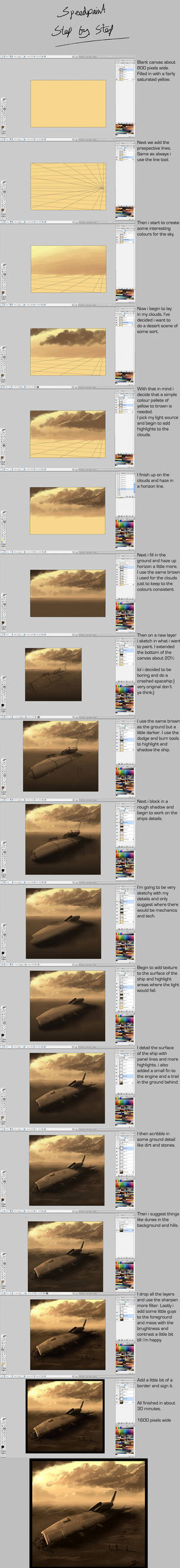 .:Speedpaint step by step:. by David-Holland