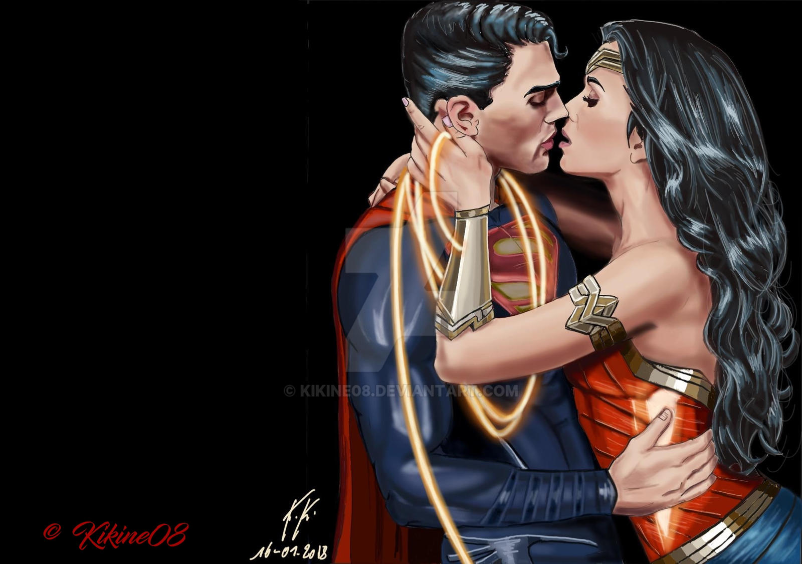 Loves wonder superman woman Wonder Woman: