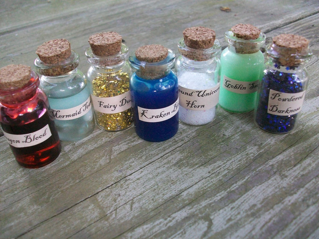 Potion Ingredients by AkaiKitsune-Desu on DeviantArt