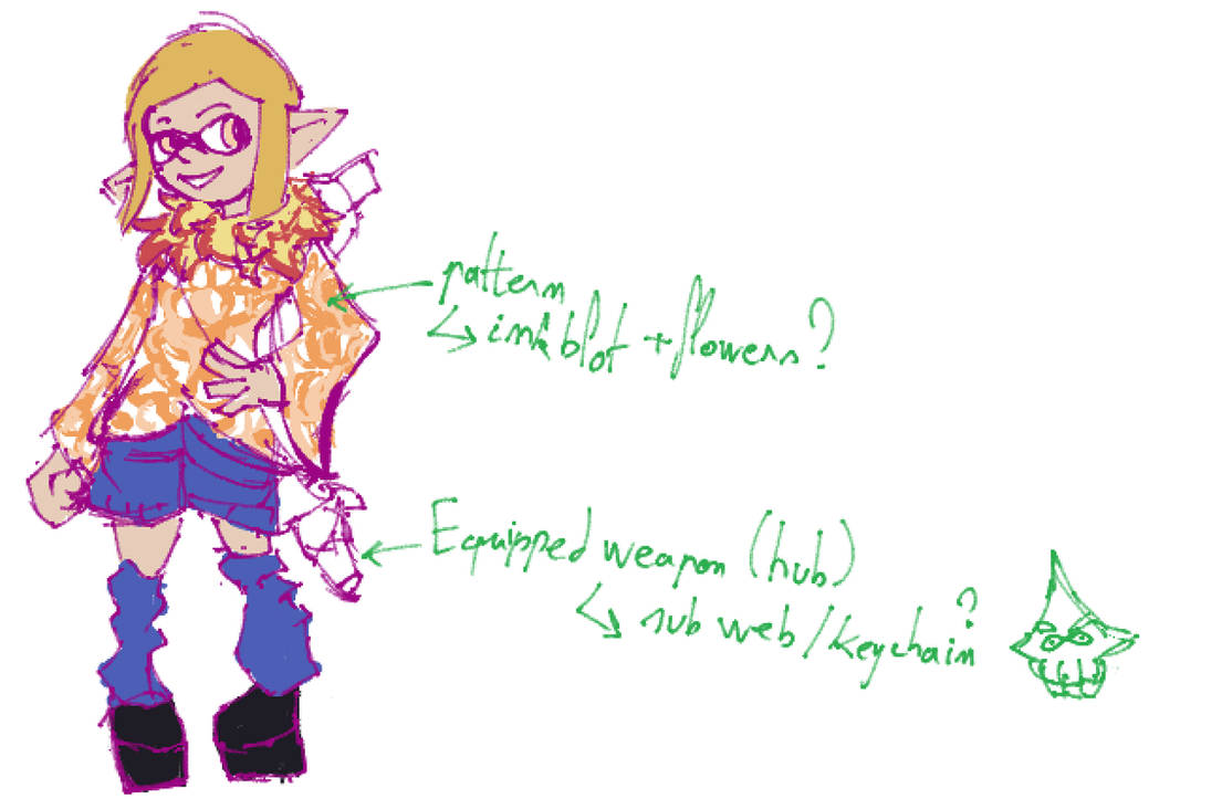Splatoon Design by FlantTeggert on DeviantArt