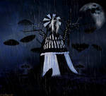 Umbrella Moon by magicsart