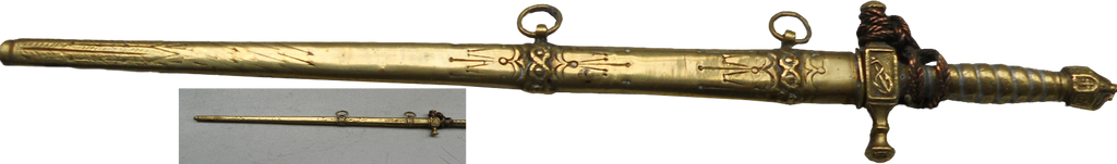 Golden Knife Sword