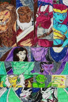 Gargoyles Collage