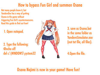 How to add Osana READ DESCRIPTION (now obsolete)